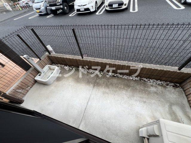 スクエアBのバルコニー|高崎、前橋のお部屋探しはエンドスケープまで！お客様の理想お聞かせ下さい♪