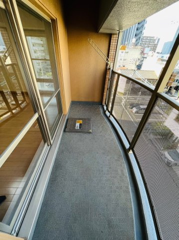 仲介手数料0円ハートヒルズ栄のバルコニー