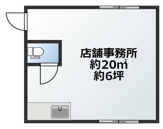 【間取り】 | 中崎西テナントビル