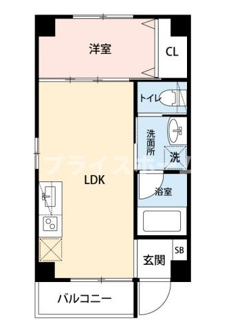 【間取り】 | アトラクティ吉塚Ⅰ