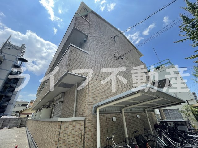 エクレール上小阪の外観|落ち着いた雰囲気の外観です