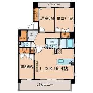 ラフィーヌ神山の間取り|間取り図