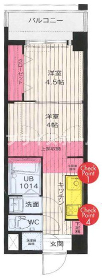 【間取り】 | ORIENT BLD №88