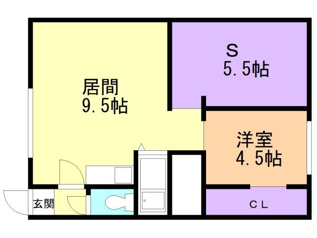 コンフォーティア桜木の間取り