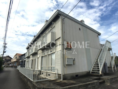 【外観】 | ドミール岩脇Ａ | 外観は落ち着いています