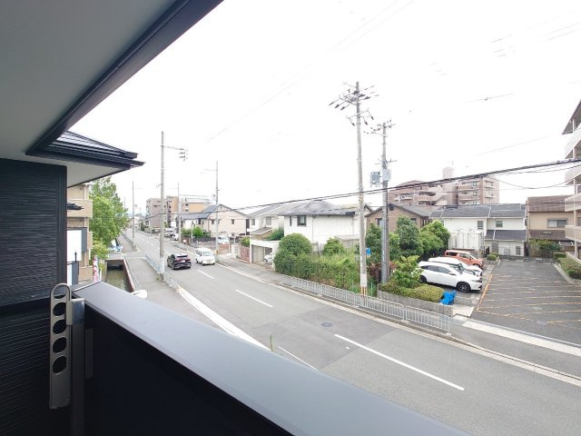 阪急上桂駅まで徒歩８分●完成物件●即入居可能●３ＬＤＫ●ファーストタウン京都市第１西京区上桂今井町の展望|バルコニーからの眺望