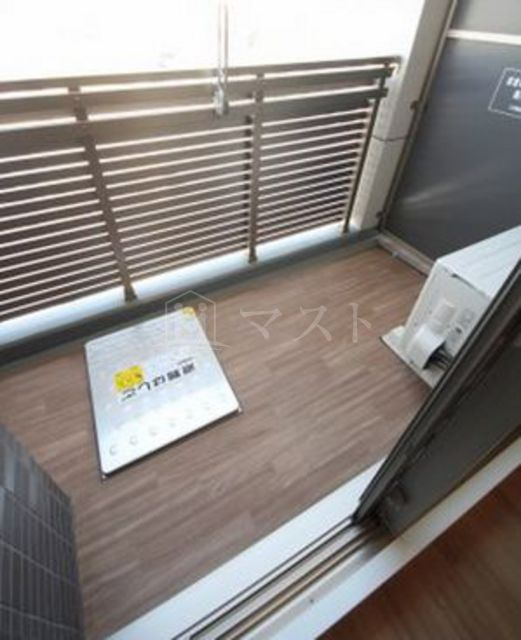 プレサンス扇町駅前のバルコニー