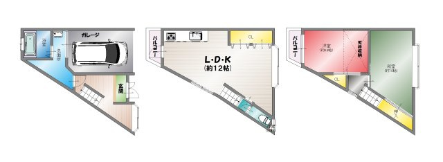 【間取り】 | 太秦皆正寺町
