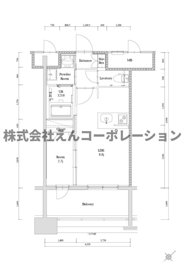 【間取り】 | エンクレスト博多駅南GRACE