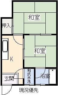 【間取り】 | 小田アパート