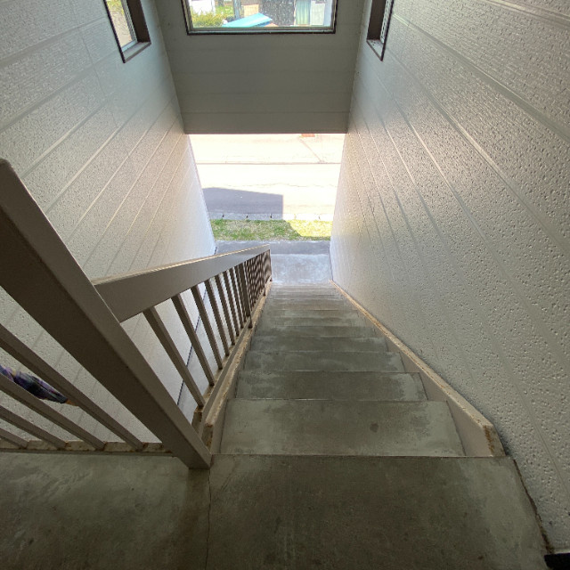 サンライトイイダAのエントランス