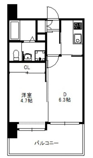 【間取り】 | エルスタンザ天神東　★プライスホームなら仲介手数料0円です★
