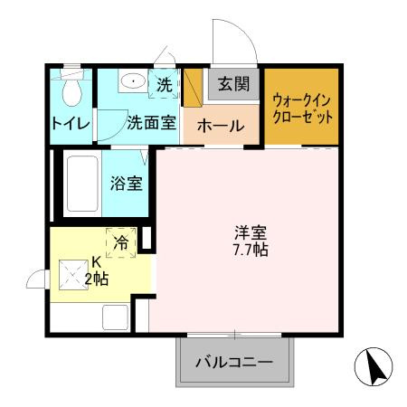 リバティオークの間取り