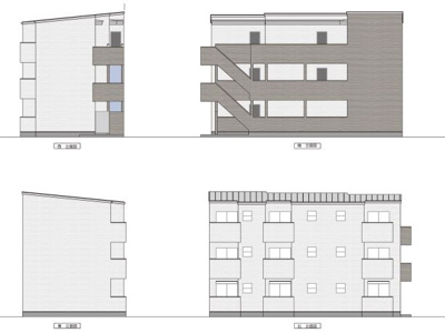 【外観パース】 | Fleurir松戸(フルリエマツド)