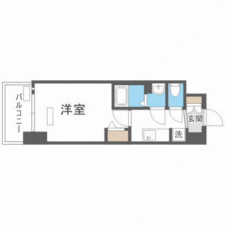 【間取り】 | プレサンスOSAKADOMECITYクロスティ | 間取りです