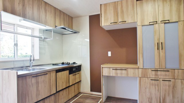 下木崎テラスハウス4号棟のキッチン