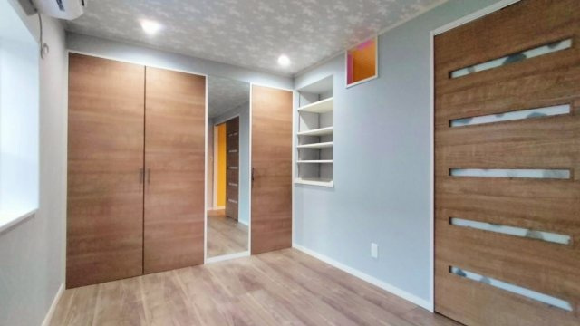 下木崎テラスハウス4号棟の寝室