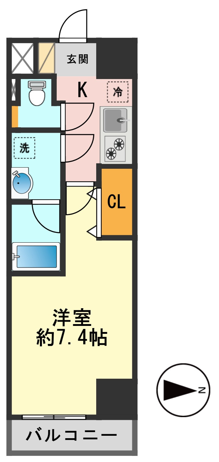 メインステージ一之江の間取り