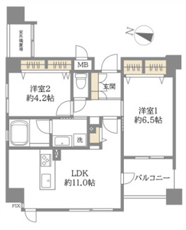 【間取り】 | リーガル梅田