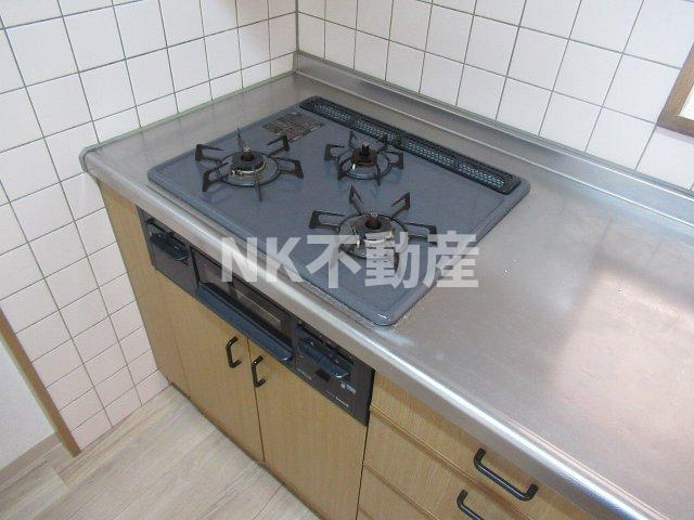 【キッチン】 | グラン・ドミール（荒本賃貸） | きれいなキッチンです