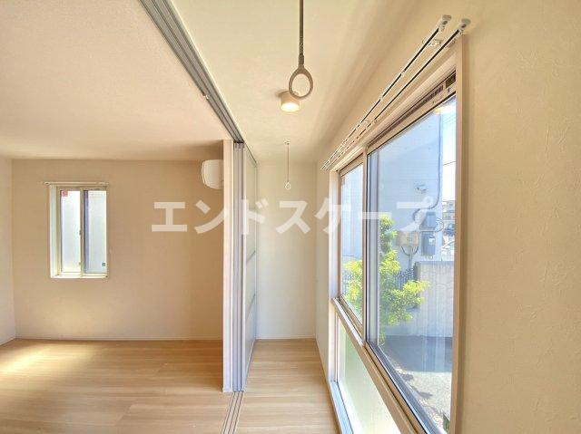 ルビー　Ｂのバルコニー|高崎、前橋エリアのお部屋探しはエンドスケープまで！お客様の理想お聞かせ下さい♪