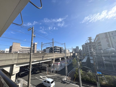 【展望】 | シティフラッツ上大岡 | 3階部分からの眺望です。