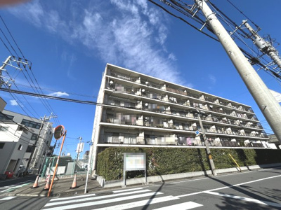 【外観】 | シティフラッツ上大岡 | 総戸数48戸、昭和55年3月築、管理人は日勤勤務につき管理体制良好です♪