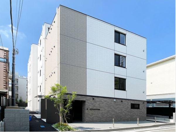 グローリオシェルト新丸子の外観|2023年完成RCマンション♪