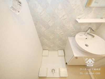 【設備】 | エスリード新北野アーデル | 洗濯機置き場です