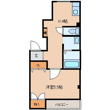 【間取り】 | ランドレディ都島