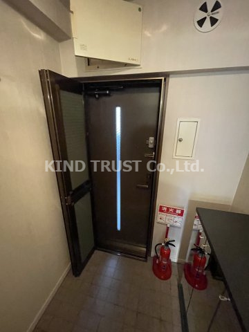 淀川リバーサイドタウンさくら13番館の玄関|きれいな玄関です