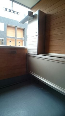 【バルコニー】 | アルヴィータⅠ | 陽当たり良好なバルコニーです