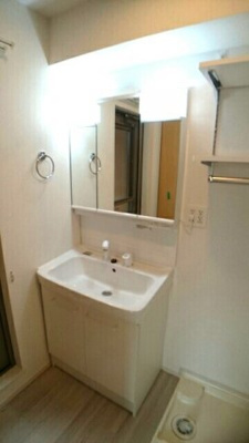 【洗面所】 | アルヴィータⅠ | 脱衣スペースもあります