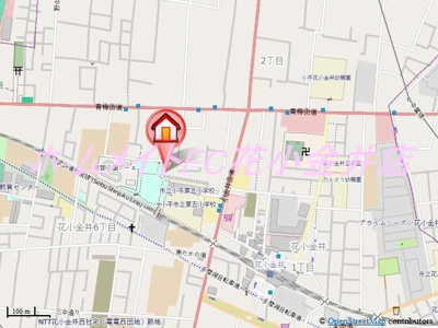 【地図】 | ドミール花小金井