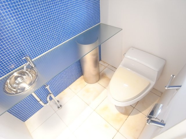 大原町戸建のトイレ