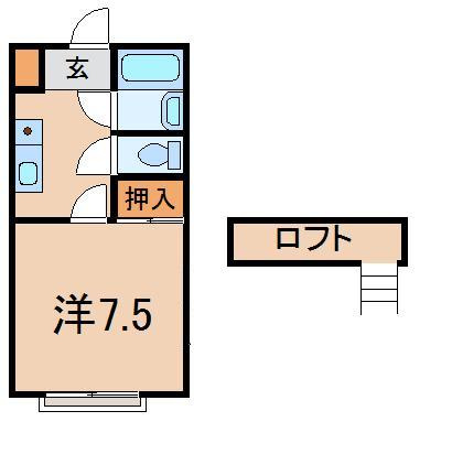 クレールⅡの間取り