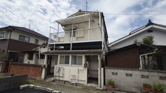 【外観】 | アパート外観写真　１F　２Fともに２Kの間取りとなっております。