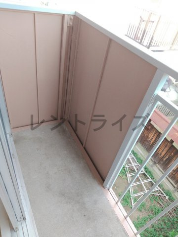 ハイツ寺沢のバルコニー