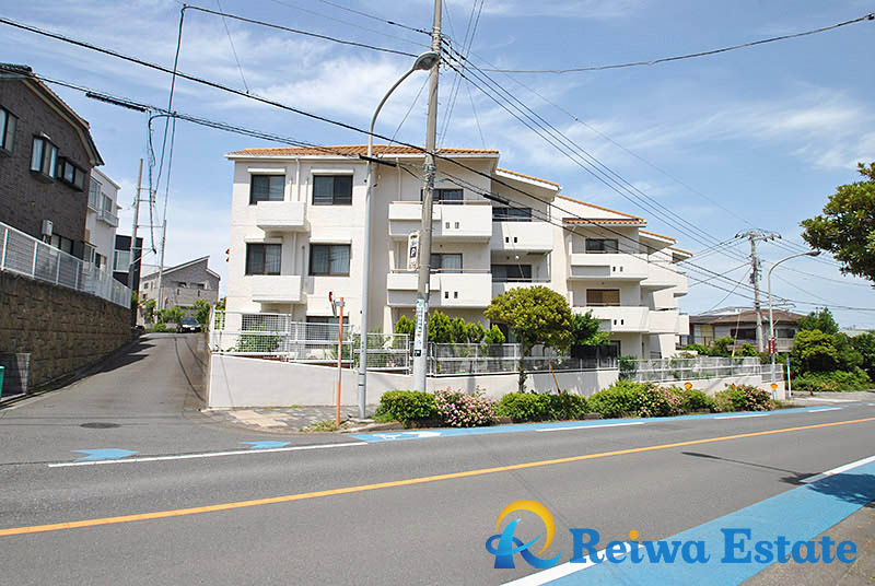 茅ヶ崎サニーハイツ　A棟の外観