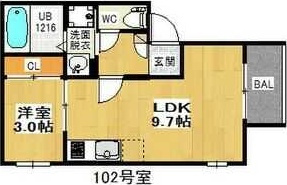 【間取り】 | REGALEST荒江
