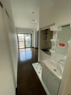 ハイツセントレアの独立洗面台