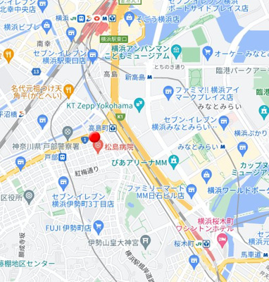 【地図】 | ディームス横濱高島町