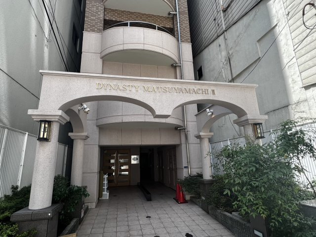 ディナスティ松屋町Ⅱのエントランス|落ち着いたエントランスです