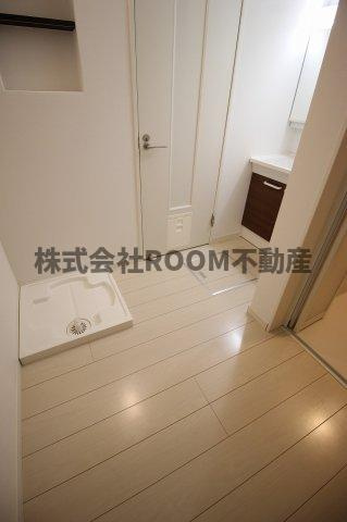 CATBOX　TADEIKE　B棟の洗面所