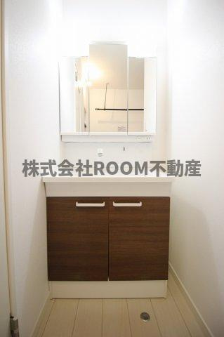 CATBOX　TADEIKE　B棟の洗面所