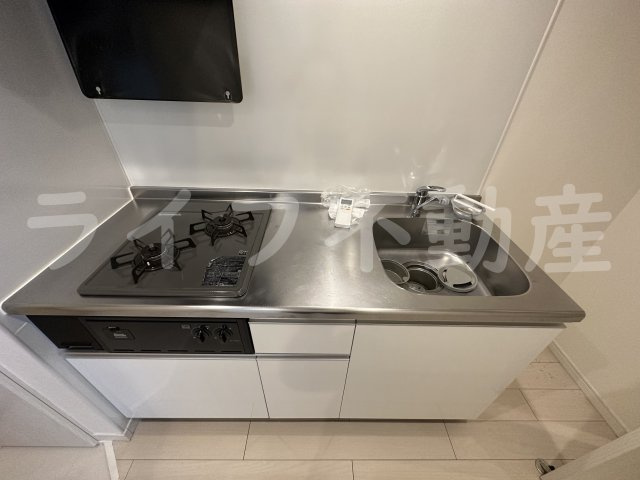 ベルテンポのキッチン|コンパクトなキッチンで掃除もラクラク