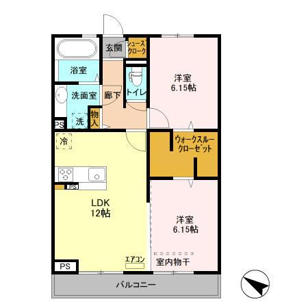 【間取り】 | ロジュマン エスト