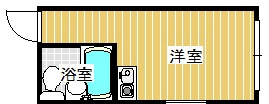 ラフォーレ中原の間取り