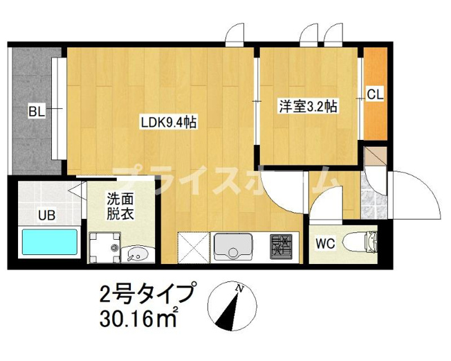 【間取り】 | REGALEST　classe　城南