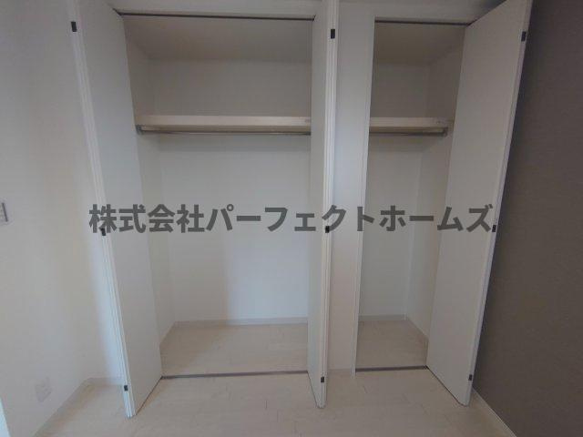 セレニティ池田A棟の収納|大きなスペースがあり、収納には困りません